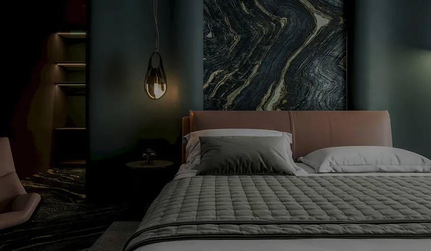 Мрамор Silver Wave Brown